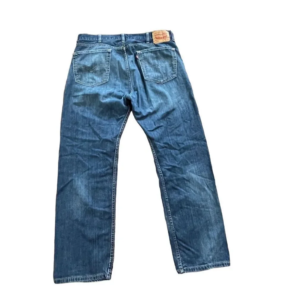 Levi’s Mens 505 straight leg jeans 38x32‎